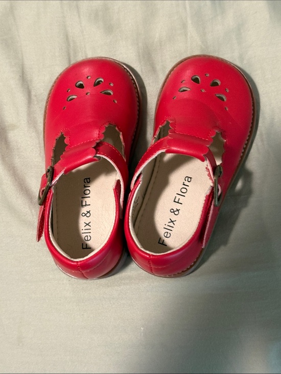 Felix & Flora Other - Red Mary Jane Shoes